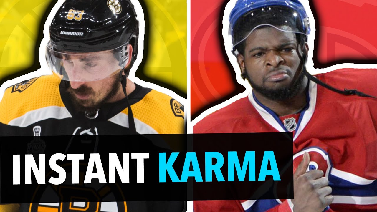 10 Cases of INSTANT KARMA In The NHL YouTube