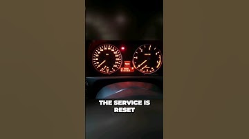 Service Reset on your BMW | BMW E90 Oil Change DIY (Pt8) #bmw #e90 #shorts