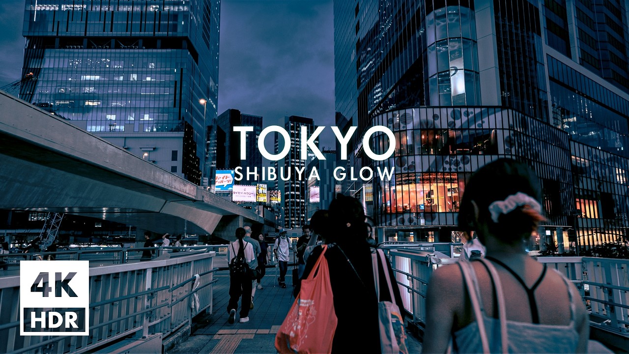 Shibuya Station at Dusk – Walking into Tokyo’s Heart | 4K HDR Binaural Urban Sounds【Jul 15, 2025】