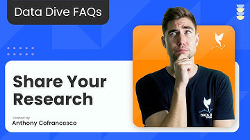 How to Share Research With Non-Data Dive Users - Data Dive FAQ