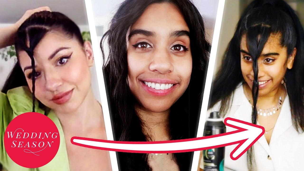 I Tried To Do My Own Wedding Hair and Makeup YouTube