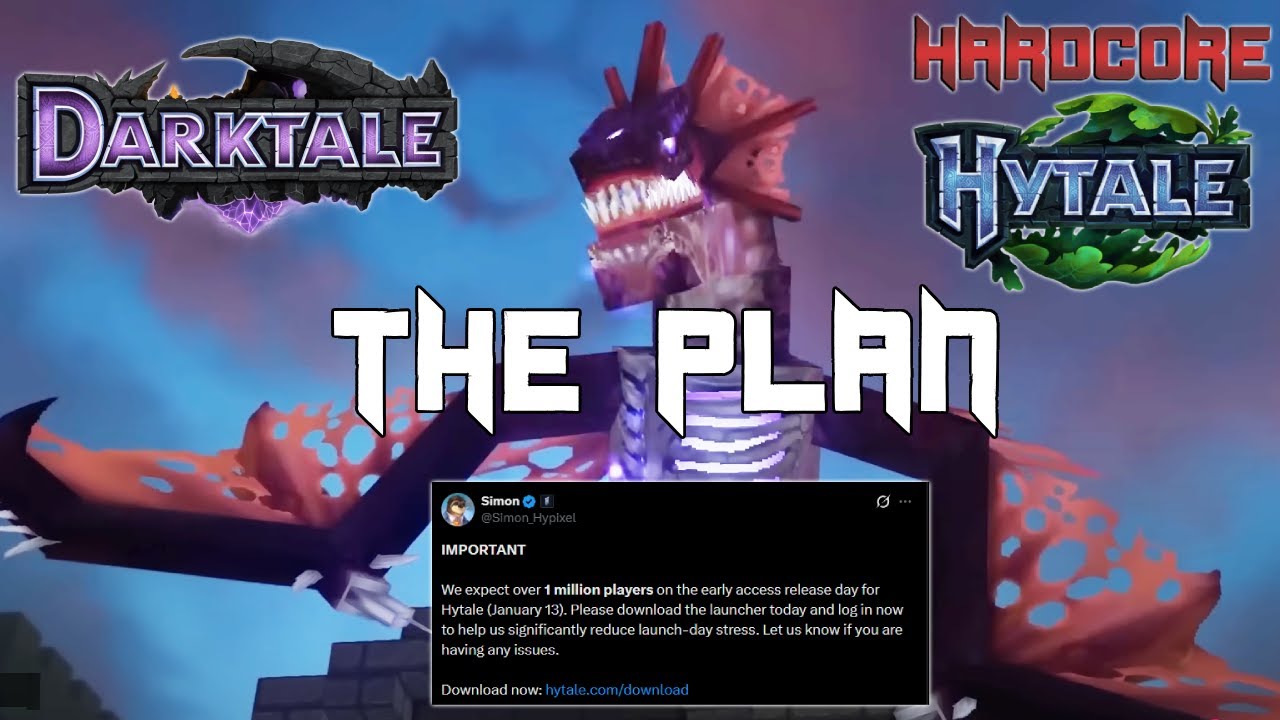 Мои планы относительно Hytale