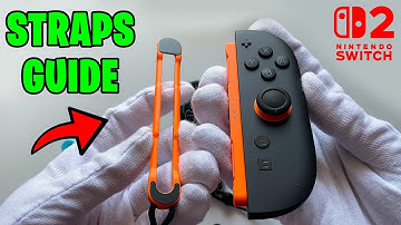 How to Attach & Detach Joy-Con 2 Straps for Nintendo Switch 2 (Step-by-Step Guide)