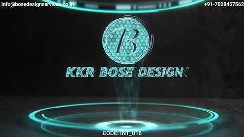 Hi Tech HUD Hologram Logo | LOGO Animation | 3D Hologram Logo | Technology Intro | INTRO Animation