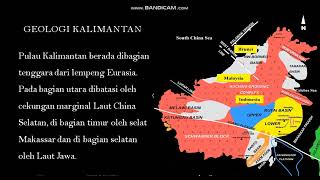 kondisi grologi dan geomorfologi pulau kalimantan
