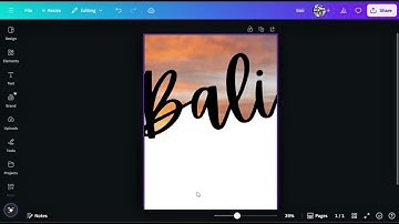 How to Create Split Screen Text in Canva (3-Minute Tutorial for Beginners)