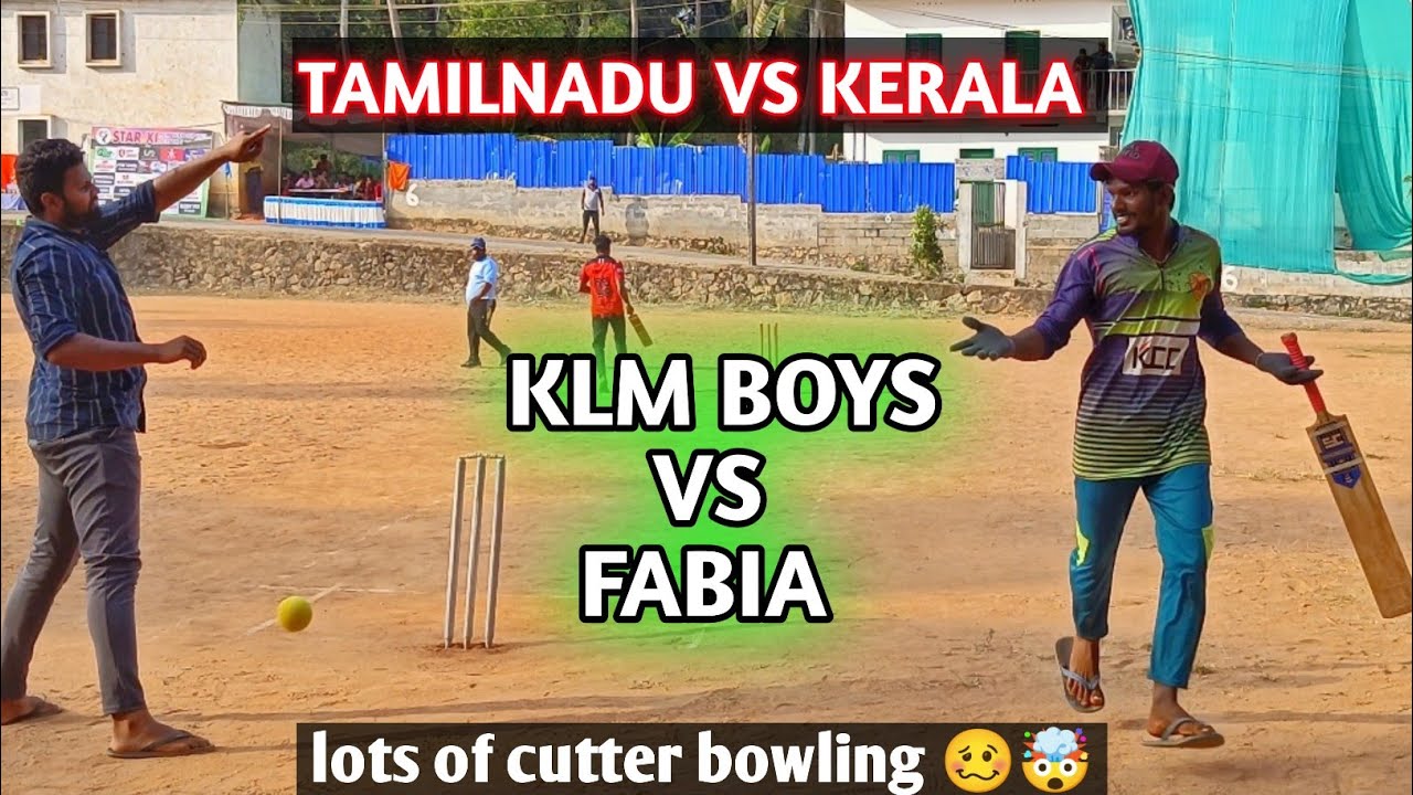 Cricket Round 2 Tamilnadu vs Kerala match KLM boys vs Fabia 6 overs highlights
