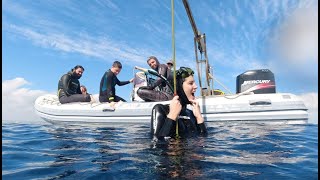 Quantum Radar installation for the Atlantic Crossing and freediving in Cyprus - Ep.04