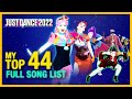 Just Dance 2022 | My TOP 44 (FINAL) | [Ranking] | Reaction to the Official Full Song List