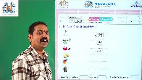 28TH AP & TS CLASS I SL HINDI AMAZING ASSIGNMENT KEY