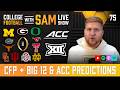 Post-Spring Playoff Bracket | Big 12 & ACC Predictions