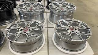 Custom Chrome Finish Vossen Hf-5