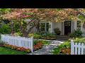 🌸🍎 Charming English Cottage Garden Ideas with Apricots, Cherries and Apples for The Ornamental Tree