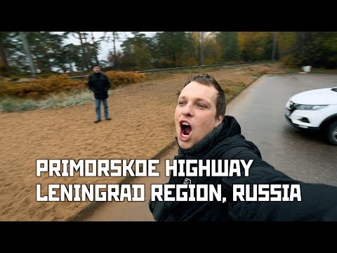 Primorskoe Highway: Sestroretsk, Zelenogorsk, Primorsk, Vyborg. Leningrad Region, Russia. Vlog