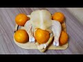 Как вкусно запечь курицу в духовке в рукаве с мандаринами ?