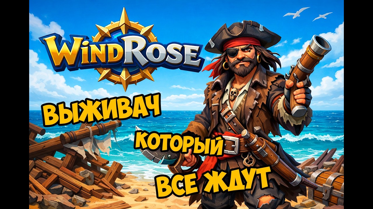САМАЯ ОЖИДАЕМАЯ ВЫЖИВАЛКА ЭТОГО ГОДА - WINDROSE (demo)
