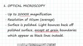 Microscopy Technology | Engineering Materials