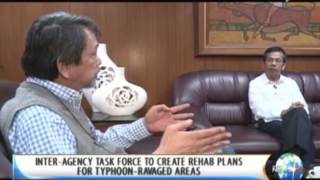 NewsLife: Inter-Agency Task Force to create rehab plans for typhoon-ravaged areas || Nov. 15, '13