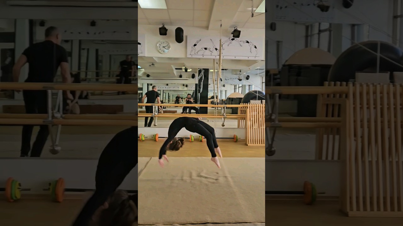 Девять фляков в темп. 