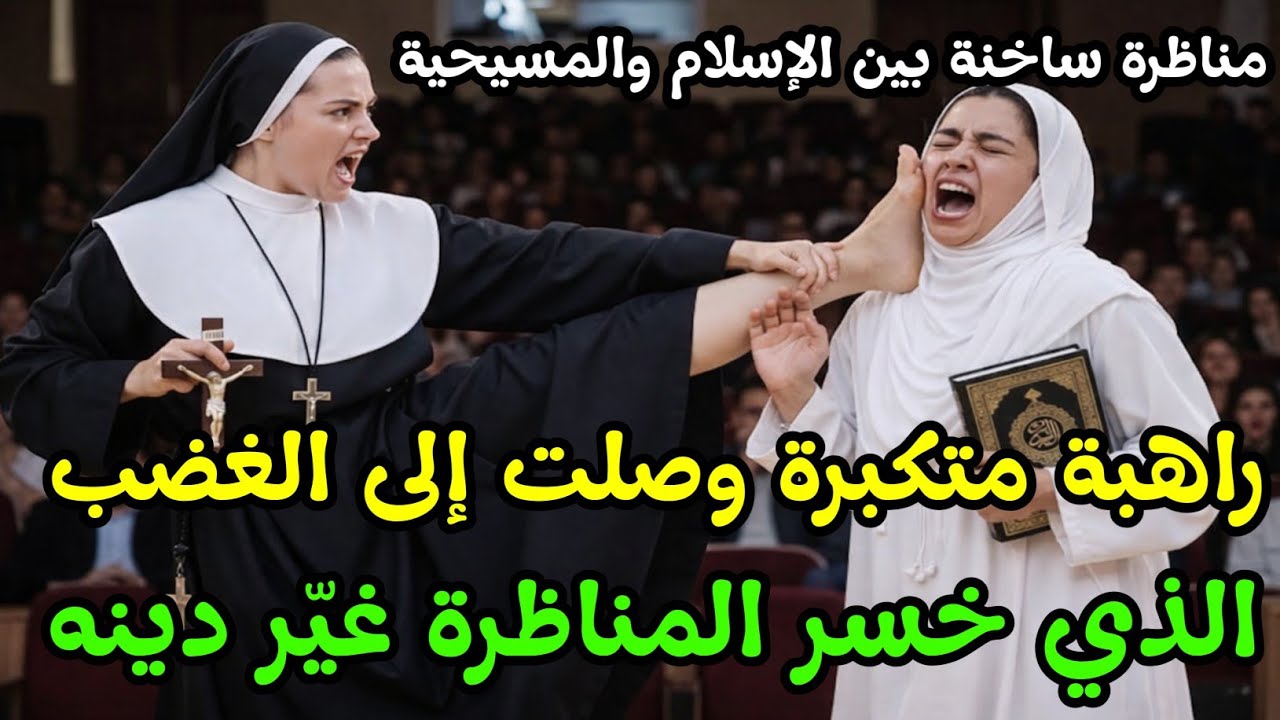 مناظرة نارية بين الإسلام والمسيحية داخل جامعة فرنسية… ما حدث في النهاية صدم الجميع!