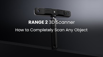 Revopoint RANGE 2 3D Scanner: How to Completely Scan any object