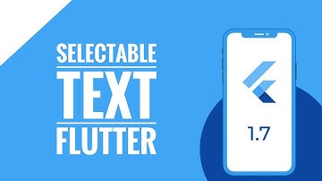 Selectable Text in Flutter | Flutter Tutorials | #Flutter | #CodeStudio