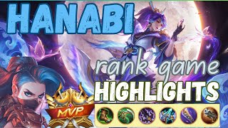 HANABI RANK GAME HIGHLIGHTS | MVP MODE