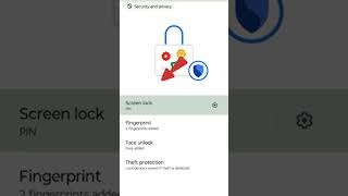 ​Text (Bade Fonts Mein): "SIRF 1 MINUTE MEIN SCREEN LOCK BAND!" ya "HATAO FACE &amp; FINGERPRINT UNLOCK!