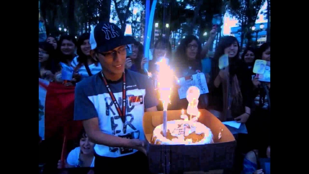 Tokio Hotel Peru: Happy Birthday Georg! - 2013 - YouTube