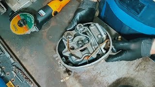 Repair of severely damaged refrigerator compressors // Restoration of worn refrigerator compressor