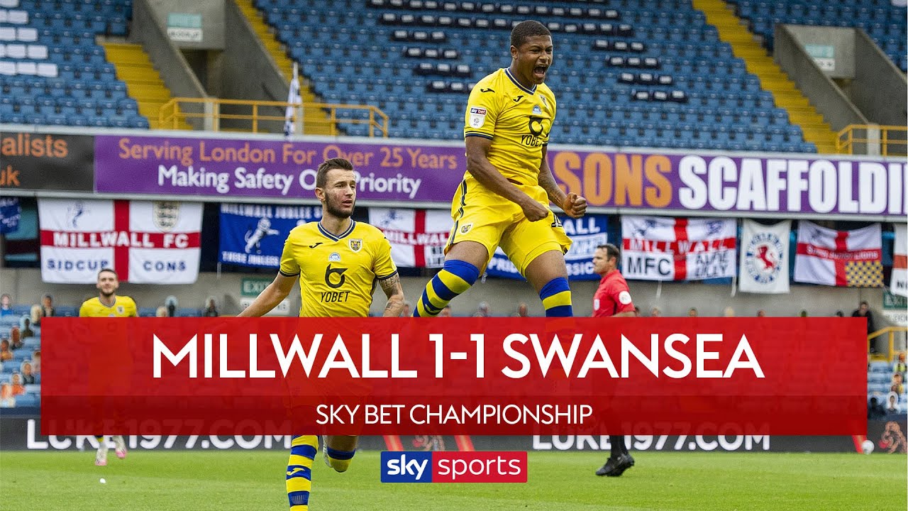 Rhian Brewster's free-kick earns draw for Swansea! ⚽