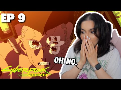 DAVID NO 😭│CYBERPUNK EDGERUNNERS EPISODE 9 REACTION
