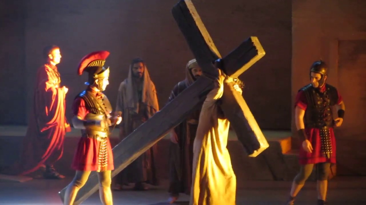 La montée du Golgotha (Jésus, de Nazareth à Jérusalem, 16.12.2017)