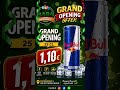 GRAND OPENING OFFER ALERT  | Fuel your day with Red Bull Energy Drink