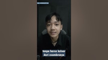 aplikasi ini bisa bantu lu saat ujian di exambro #sayatidakpintar #shorts