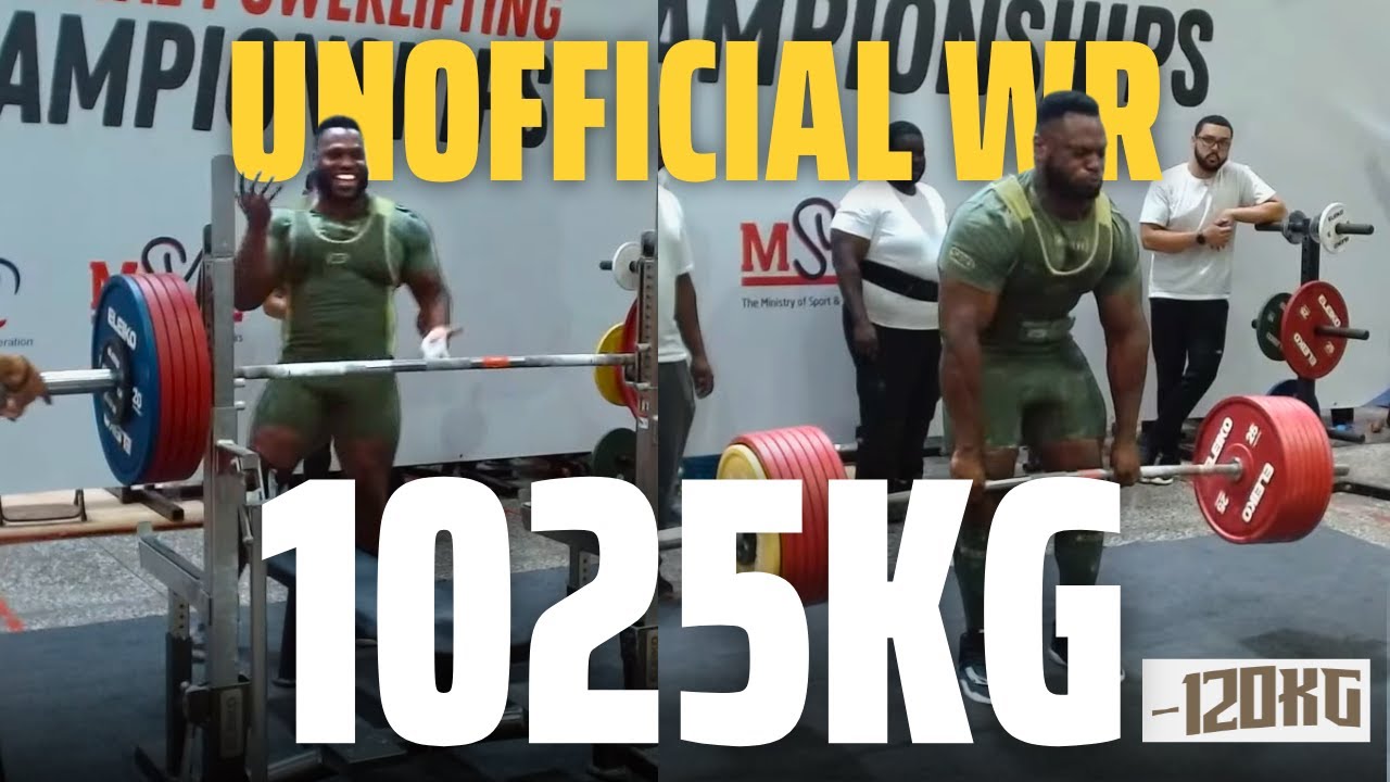 Rondel Hunte -120kg | 1025kg Total | Trinidad and Tobago 2026