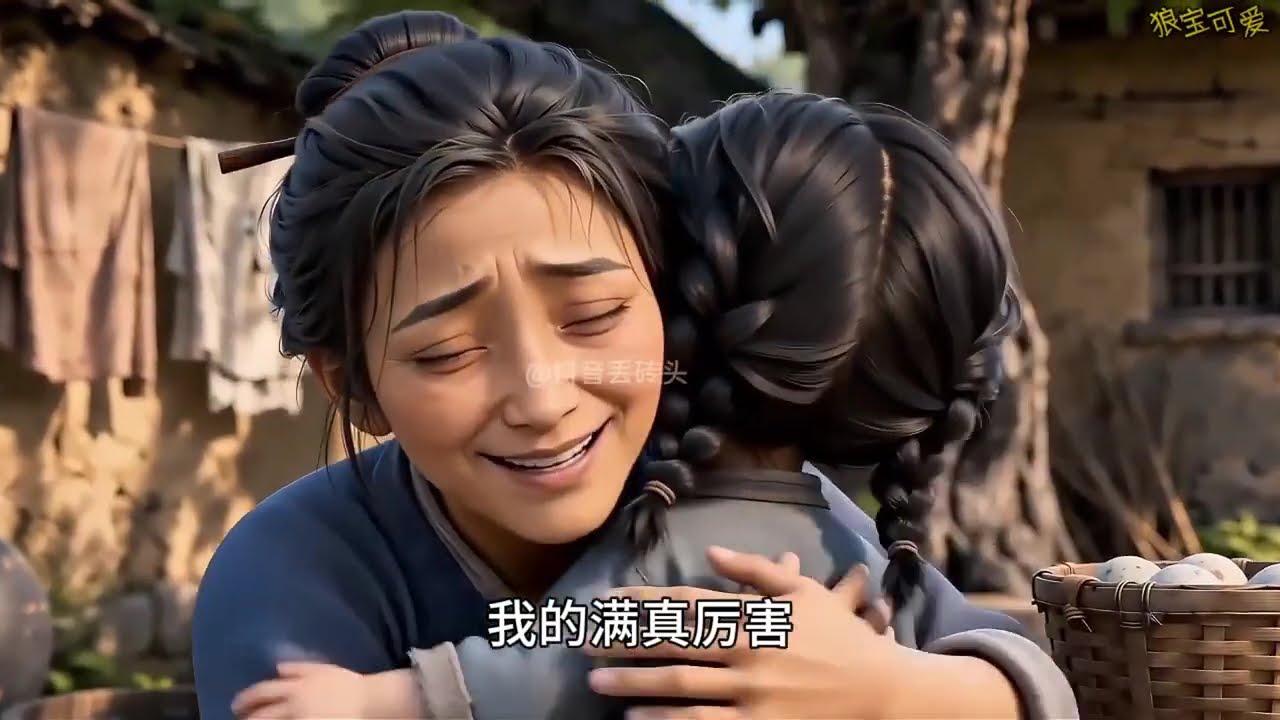 《狼寶可愛》 進山尋寶，闔家歡樂！#萌娃 #AI漫劇 #3D漫劇