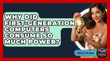 Why Did First-generation Computers Consume So Much Power? - Firsts of the World