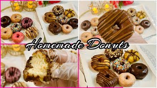 SOFT DONUT | SUGAR DONUT | How to make soft \& good shape donut without donut cutter |