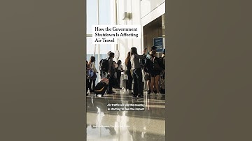 How the Government Shutdown Is Affecting Air Travel
