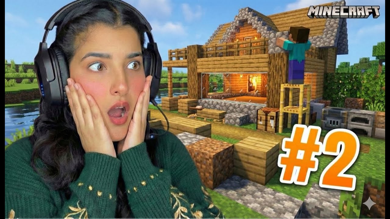 YE KYA HO GAYA?! 😱 My #2  Day in Minecraft