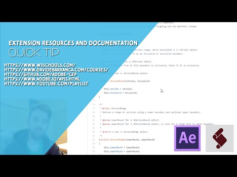 Extension QuickTip - Extension Resources and Documentation