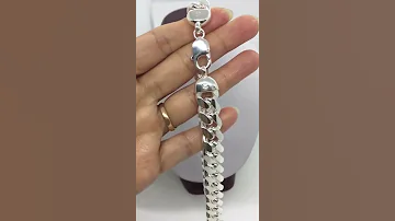 Handmade Miami Cubanlink Chain Necklace 12mm Solid 925 Sterling Silver Men Size 22 30 Free Shipping 
