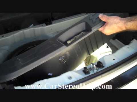 How to Kia Soul Amplifier and Subwoofer Removal 2010 – 2012 replace repair