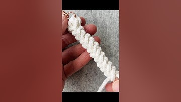 Macrame Keychain Beginner Tutorial #macrame #modernmacrame #diykeychain