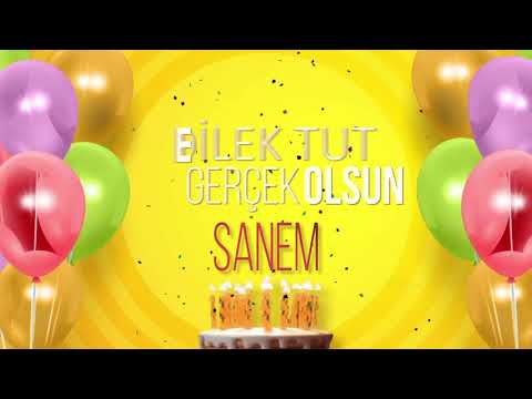 İyi ki doğdun SANEM- İsme Özel Doğum Günü Şarkısı (FULL VERSİYON)