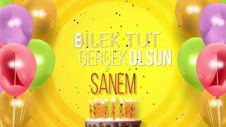 İyi ki doğdun SANEM- İsme Özel Doğum Günü Şarkısı (FULL VERSİYON)