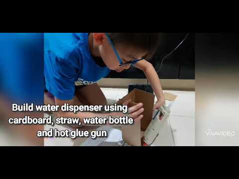 Louis Science Adventure-My upcycled water dispenser