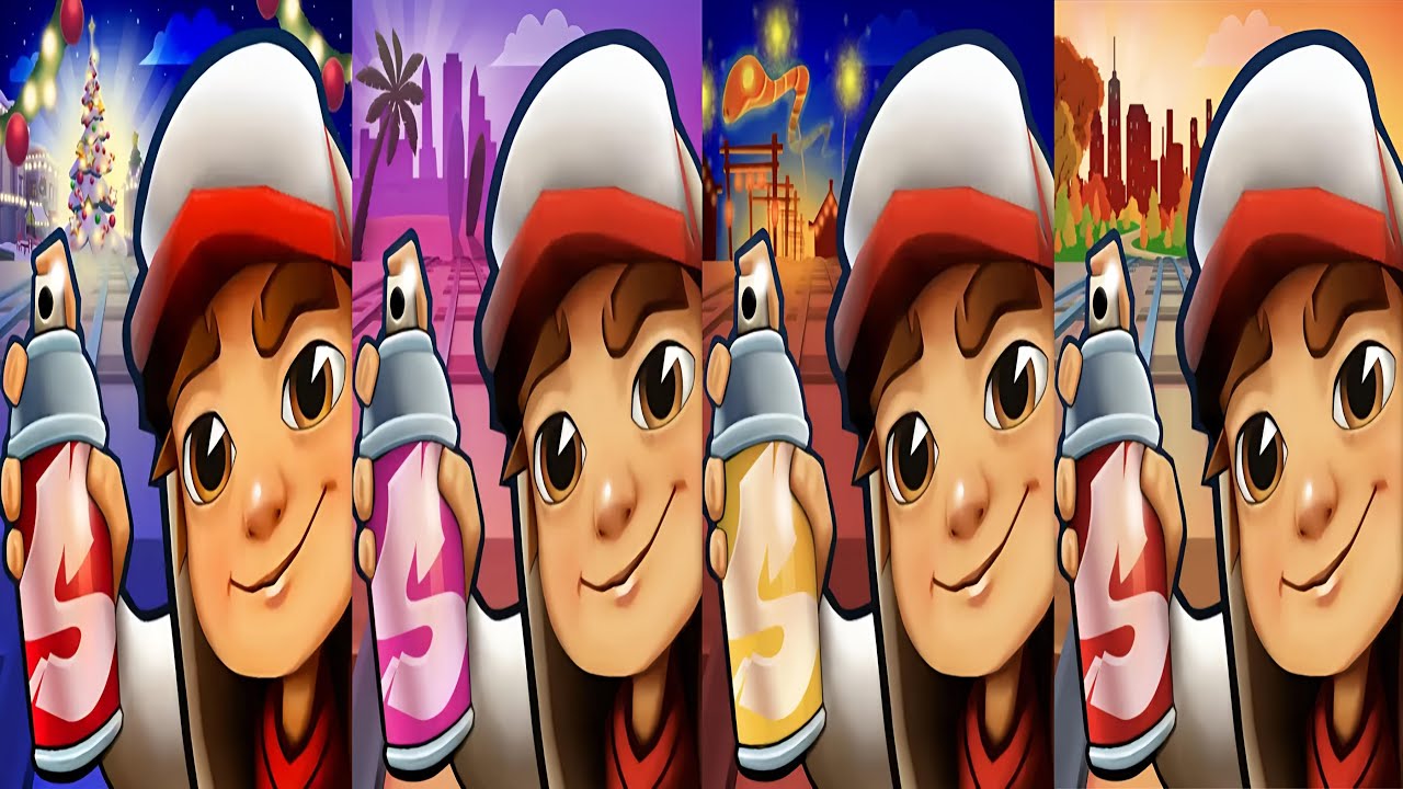 Subway Surfers : Hawaii 2025 🆚 Year Of The Snake 2025 🆚 Winter Wonderland 2024 🆚 Vancouver 2024