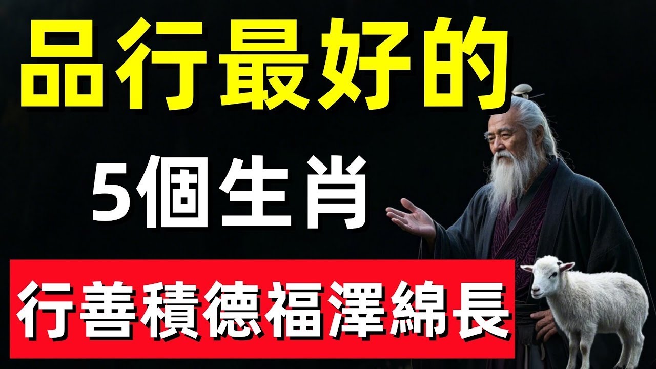品行最好的生肖，壹生行善積德，福澤綿長，家裏有的壹富十年！#修行思維 #修行 #福報 #禪 #道德經 #覺醒 #開悟 #禅修